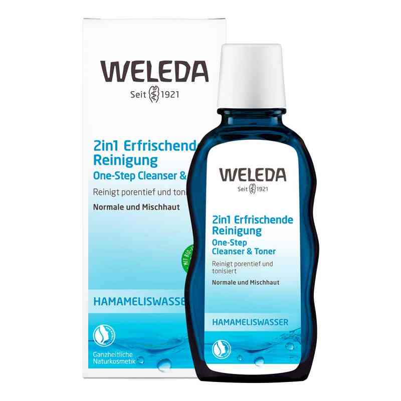 Weleda orzeźwiające mleczko oczyszczające 2w1 100 ml od WELEDA AG PZN 02048028