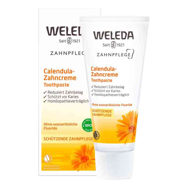 Weleda Pasta do zębów z nagietkiem lekarskim 75 ml od WELEDA AG PZN 00506573