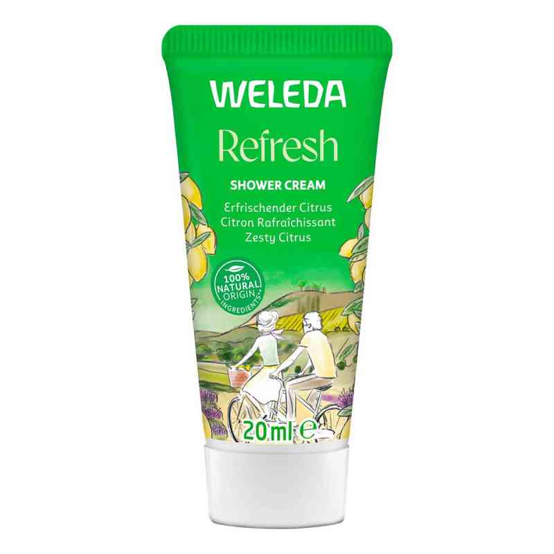 Weleda Refresh Shower Cream Citrus Odświeżający 20 ml od WELEDA AG PZN 19447985