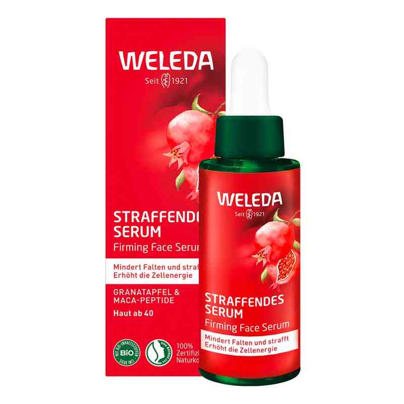 Weleda ujędrniające serum z granatem i peptydami maca 30 ml od WELEDA AG PZN 18075346