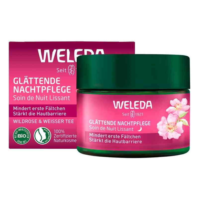Weleda wygładzający krem na noc z dziką różą i białą herbatą 40 ml od WELEDA AG PZN 19147131