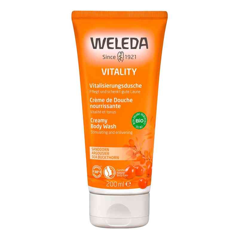 Weleda  żel pod prysznic z olejkiem rokitnikowym 200 ml od WELEDA AG PZN 04353770