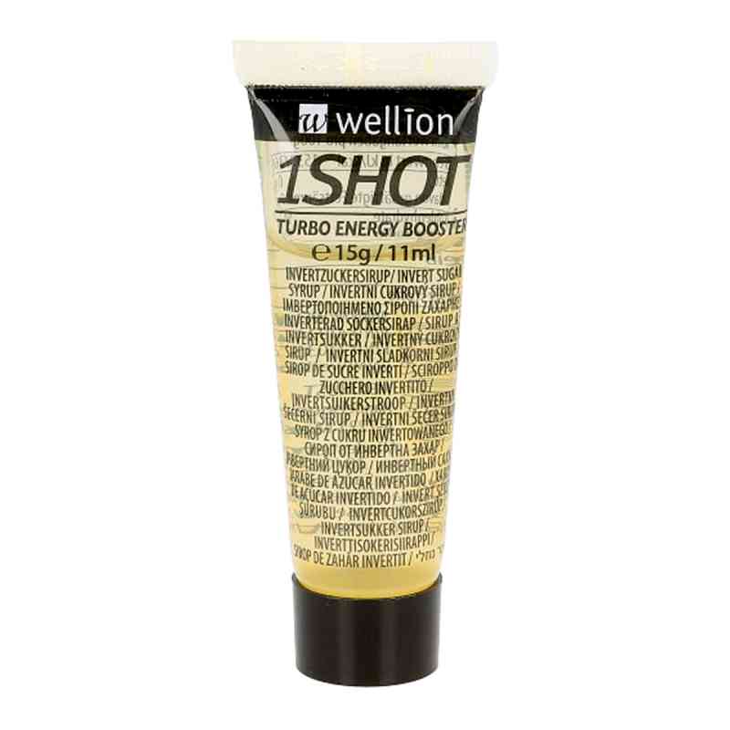 Wellion 1shot Turbo Energy Booster tubka - smak waniliowy 15 g od Med Trust GmbH PZN 11035349