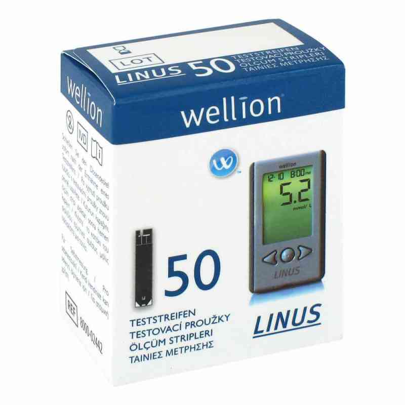 Wellion Linus Blutzucker Teststreifen 50 szt. od Med Trust GmbH PZN 00584805