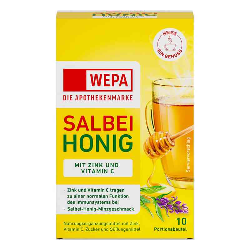 Wepa Salbei+honig+vitamin C+zink Pulver 10X10 g od WEPA Apothekenbedarf GmbH & Co K PZN 18336930