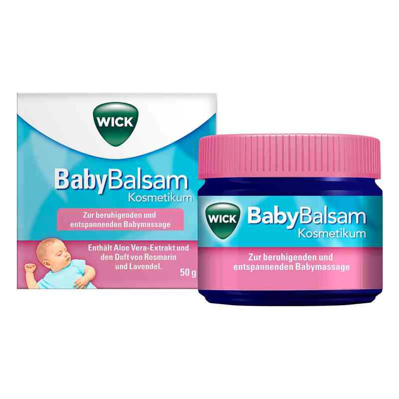Wick Babybalsam z aloesem i lawendą 50 g od Procter & Gamble GmbH PZN 13427912