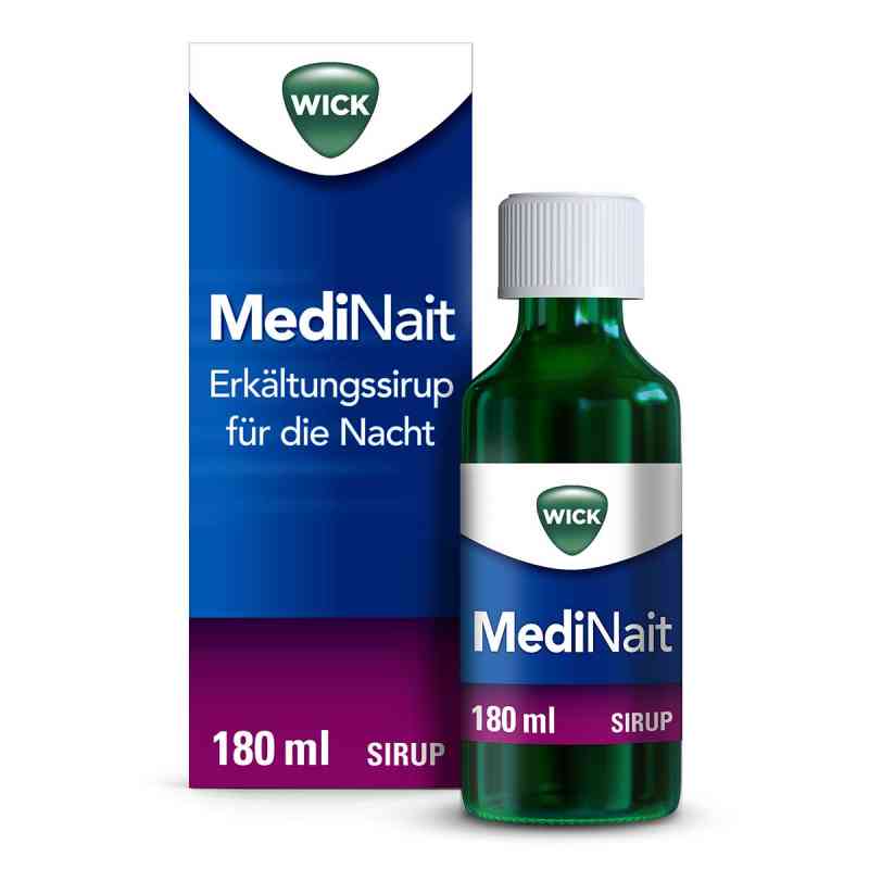 Wick MediNait Syrop na przeziębienie na noc 180 ml od WICK Pharma - Zweigniederlassung der Procter & Gam PZN 01689009