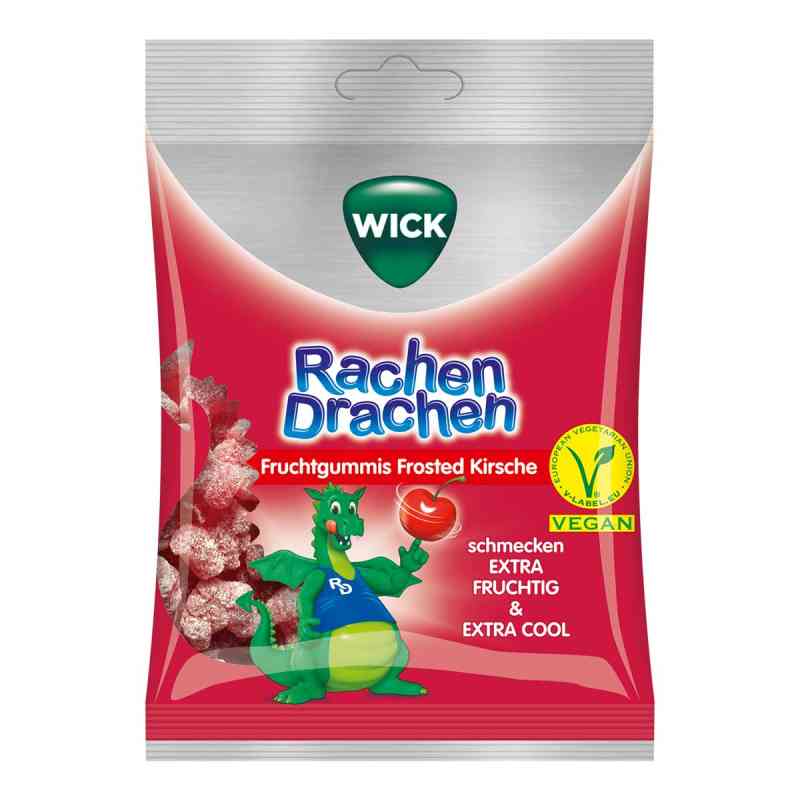 Wick smoczek na gardło Rachendrachen z wiśnią 75 g od Dallmann's Pharma Candy GmbH PZN 12646061