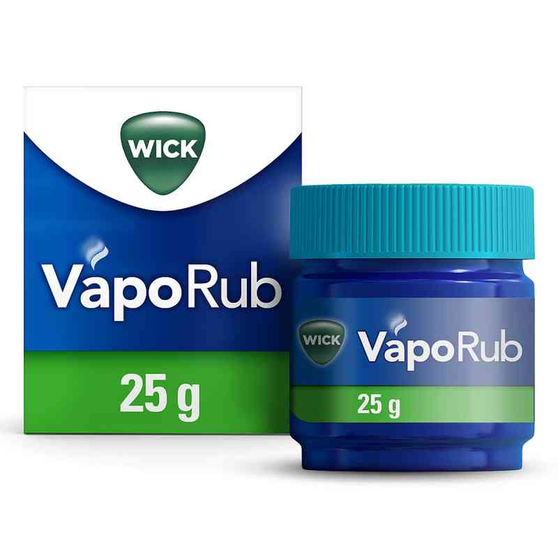 Wick Vaporub maść 25 g od WICK Pharma - Zweigniederlassung der Procter & Gam PZN 04902188