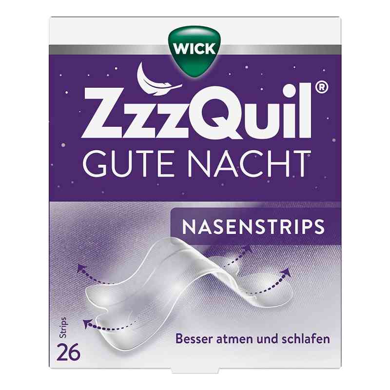 Wick Zzzquil Dobrej Nocy paski do nosa 26 szt. od WICK Pharma - Zweigniederlassung der Procter & Gam PZN 19380755