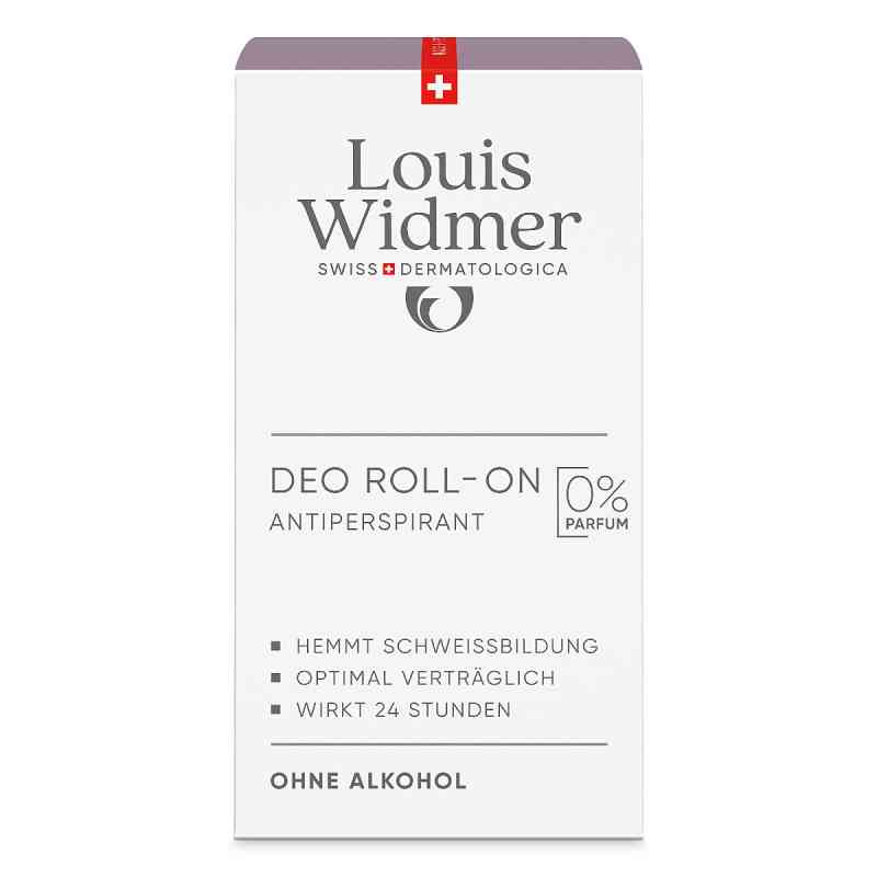 Widmer Deo Roll-on Antiperspirant Unparfümiert 50 ml od LOUIS WIDMER GmbH PZN 19395828