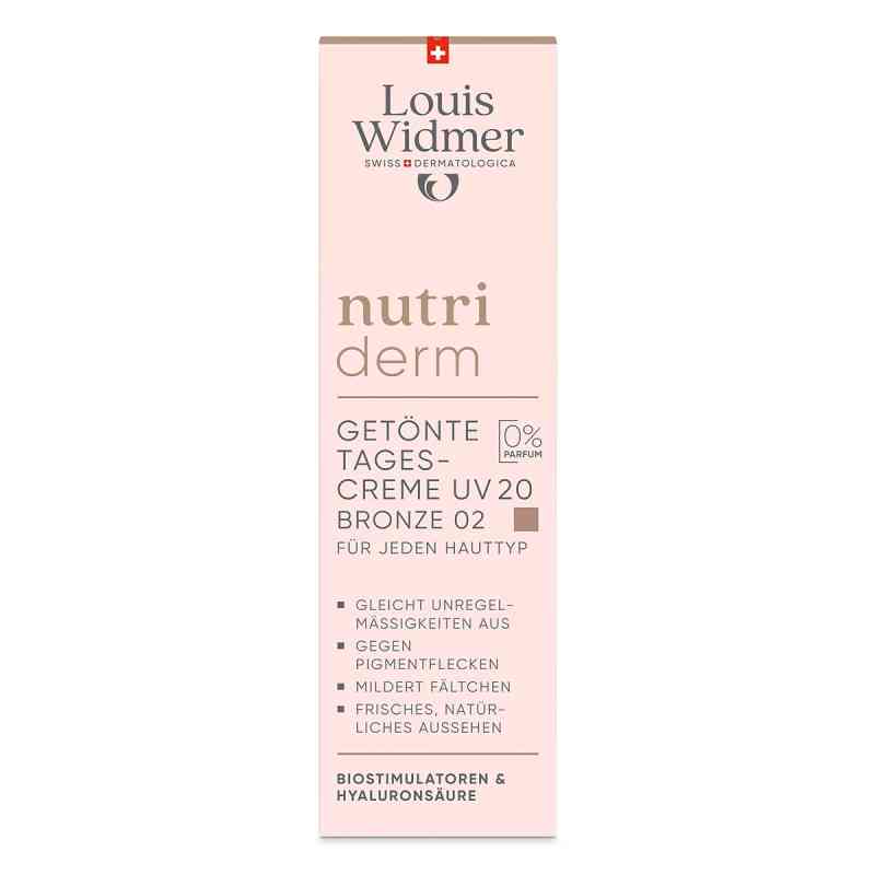 Widmer Nutriderm Getönte Tagescr.uv 20 Bron.02 O.p 30 ml od LOUIS WIDMER GmbH PZN 18442112