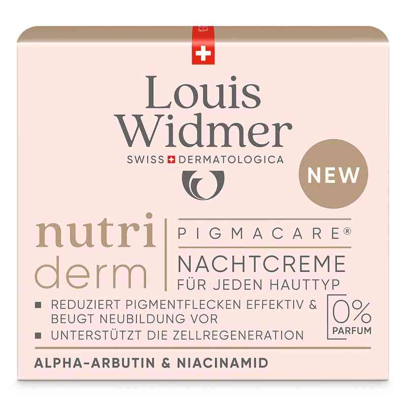 Widmer Nutriderm Pigmacare Nachtcreme O.p. 50 ml od LOUIS WIDMER GmbH PZN 19337699