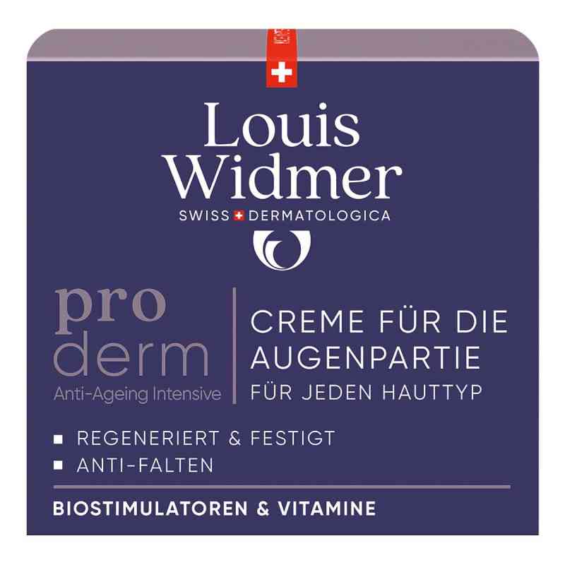 Widmer Proderm Creme F.die Augenpartie 30 ml od LOUIS WIDMER GmbH PZN 19337802
