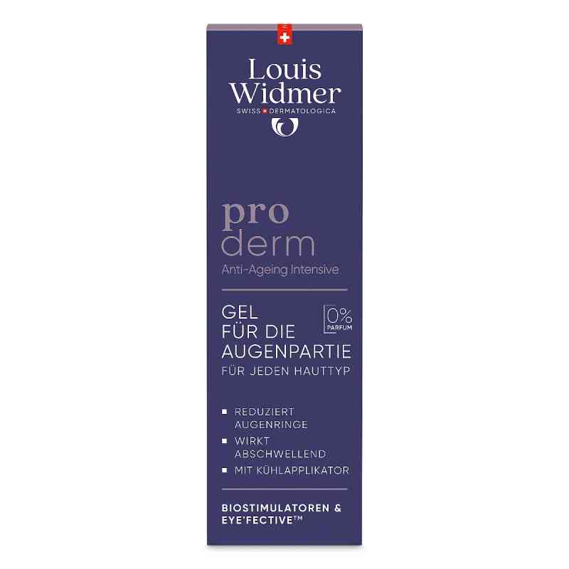 Widmer Proderm Gel F.die Augenpartie Unparfümiert 15 ml od LOUIS WIDMER GmbH PZN 19337831