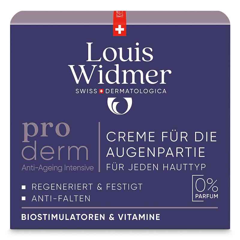 Widmer Proderm krem do okolic oczu nieperfumowany 30 ml od LOUIS WIDMER GmbH PZN 19337819