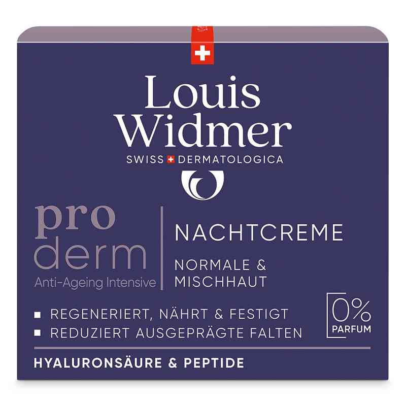Widmer Proderm Nachtcreme Unparfümiert 50 ml od LOUIS WIDMER GmbH PZN 18406872