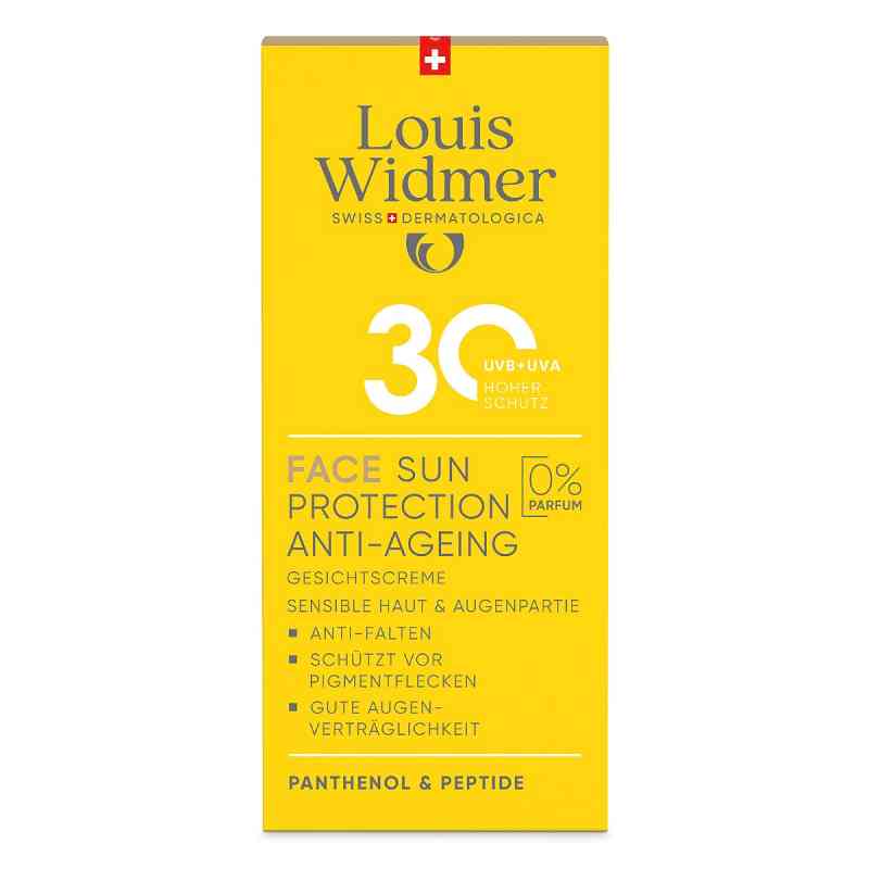 Widmer Sun Face Sun Protection Anti-age Uv 30 O.p. 50 ml od LOUIS WIDMER GmbH PZN 18441928