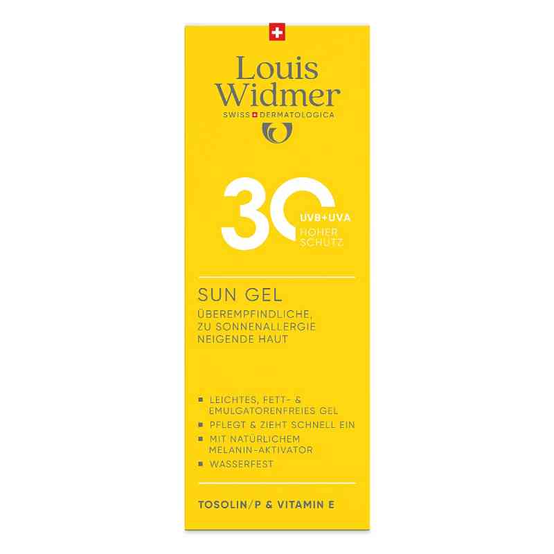 Widmer Sun Sun Gel 30 100 ml od LOUIS WIDMER GmbH PZN 19396207