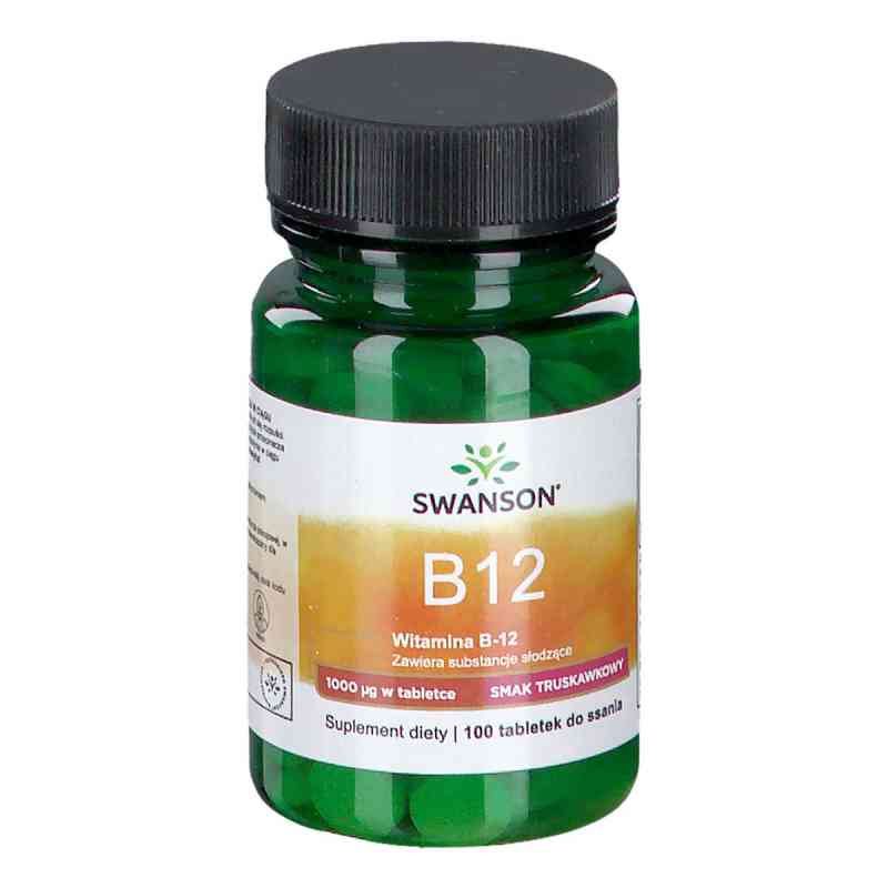 Witamina B12 1000 mcg tabletki 100  od SWANSON HEALTH PRODUCTS PZN 08306290