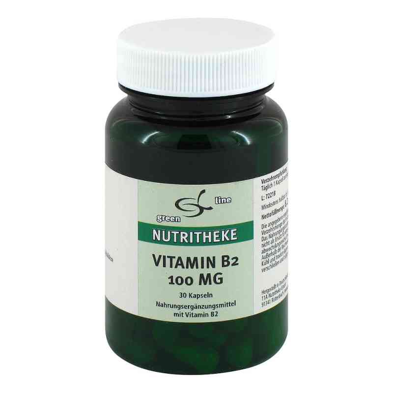 Witamina B2 100 mg kapsułki 30 szt. od 11 A Nutritheke GmbH PZN 13974761