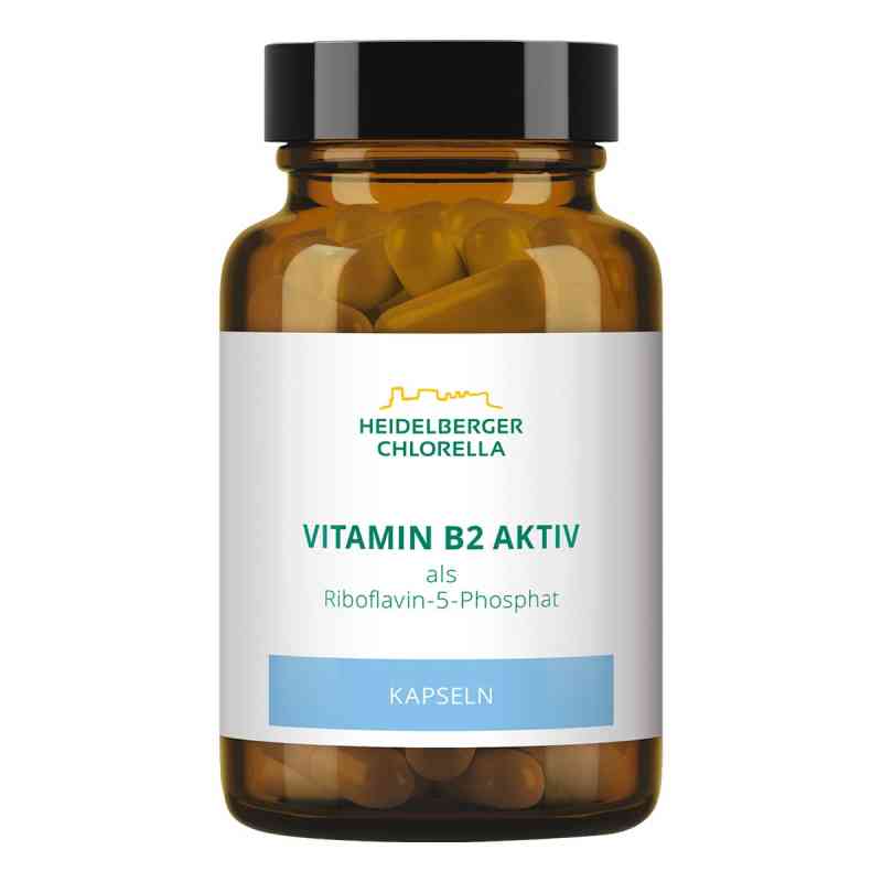 Witamina B2 Aktiv Kapsułki 60 szt. od Heidelberger Chlorella GmbH PZN 09894625
