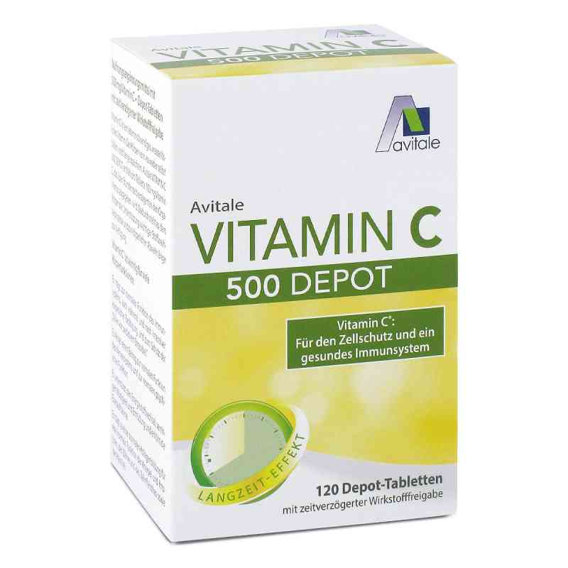 Witamina C 500 mg tabletki o przedłużonym uwalnianiu 120 szt. od Avitale GmbH PZN 16743631