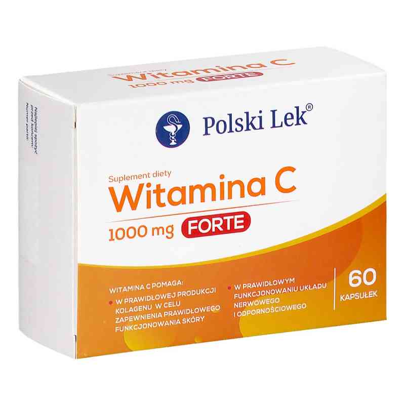 Witamina C Forte 1000mg 60kaps. 60  od POLSKI LEK  PZN 08303608