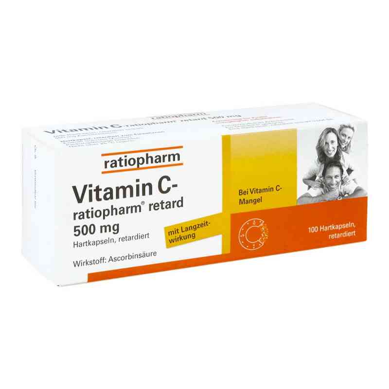 Witamina C Ratiopharm retard 500 mg kapsułki 100 szt. od ratiopharm GmbH PZN 07260885