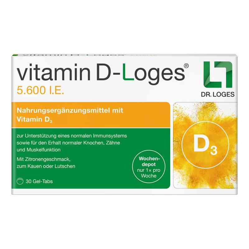 Witamina D - Loges 5.600 I.e. tabletki do żucia 30 szt. od Dr. Loges + Co. GmbH PZN 10073678