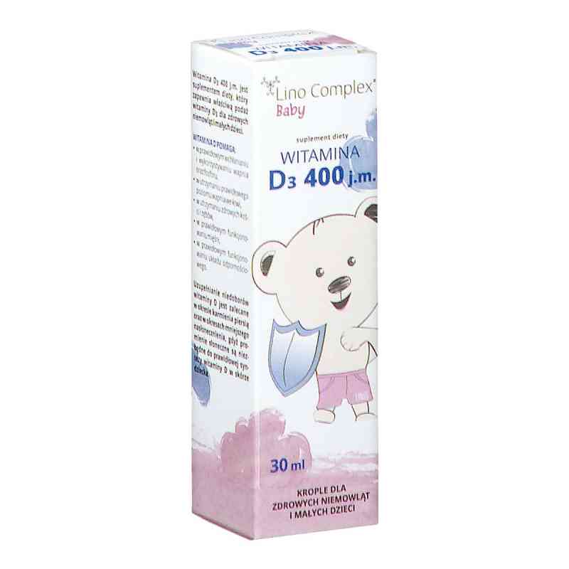 Witamina D3 400 j.m. 30 ml 30 ml od PRZEDSIĘBIORSTWO FARMACEUTYCZNE 