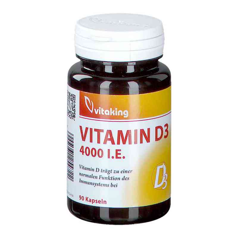 Witamina D3 4.000 I.e. kapsułki 90 szt. od vitaking GmbH PZN 13541950