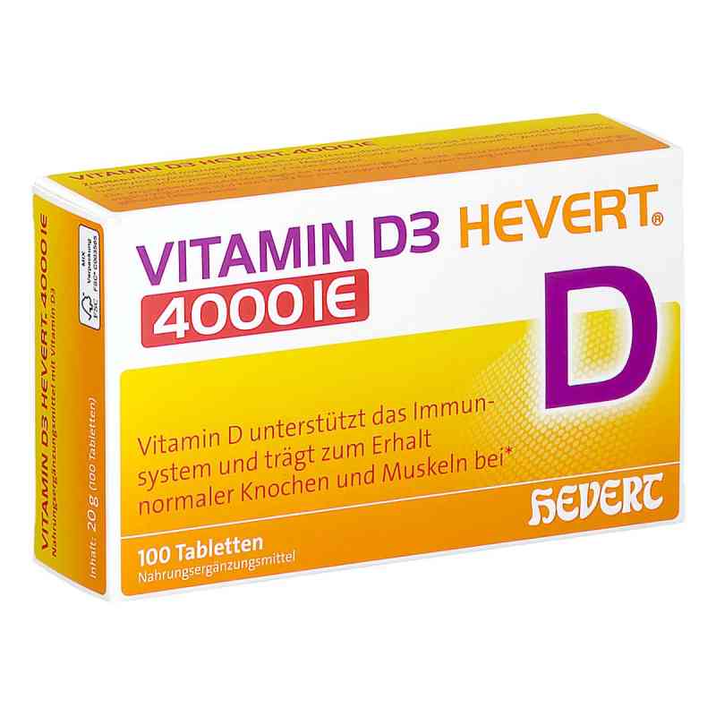 Witamina D3 Hevert 4000 I.E. tabletki 100 szt. od Hevert-Arzneimittel GmbH & Co. KG PZN 19903331