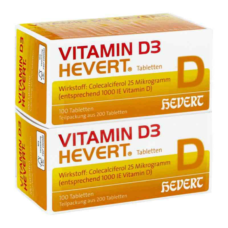 Witamina D3 Hevert tabletki 200 szt. od Hevert-Arzneimittel GmbH & Co. K PZN 09887387