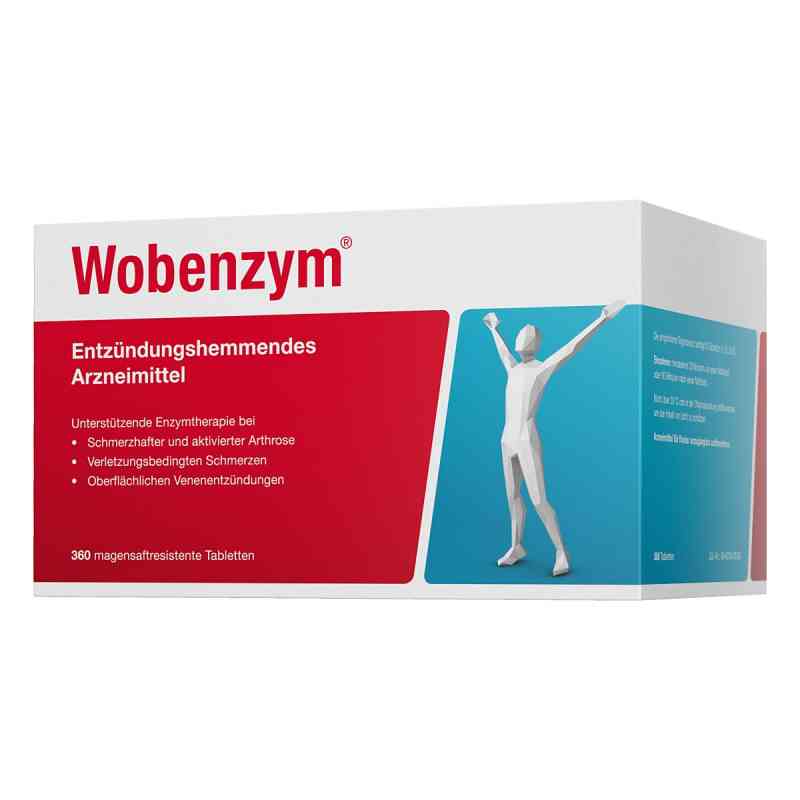 Wobenzym tabletki dojelitowe 360 szt. od MUCOS Pharma GmbH & Co. KG PZN 13751854