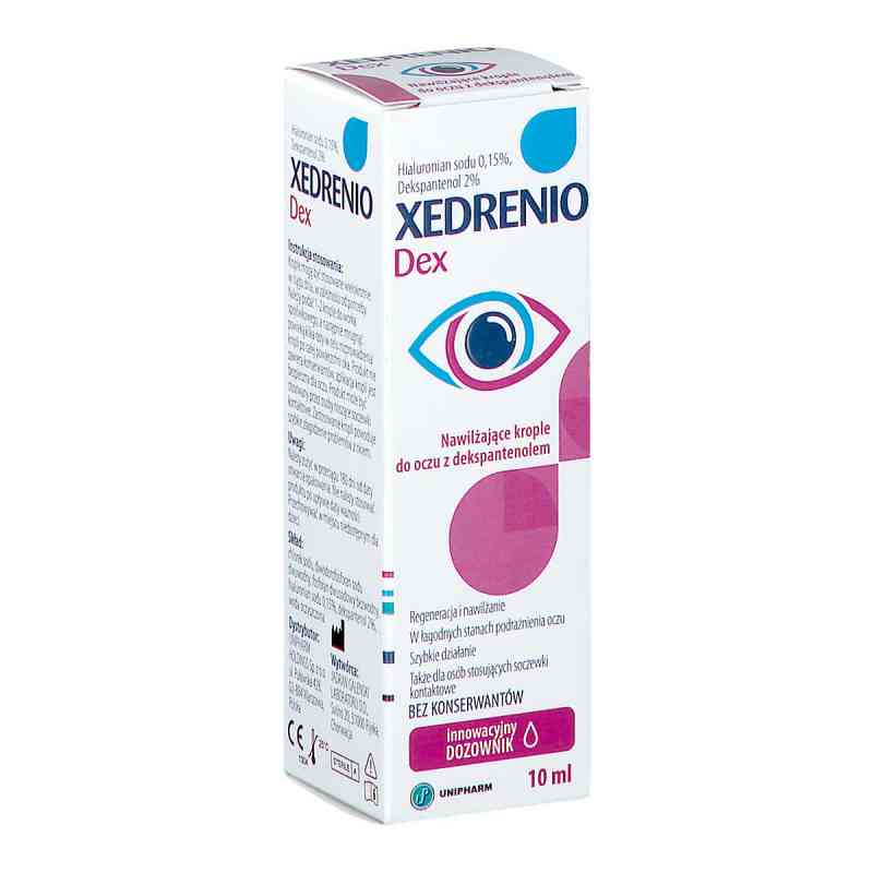 Xedrenio Dex krople do oczu 10 ml od JADRAN - GALENSKI LABORATORIJ D.D. PZN 08302971