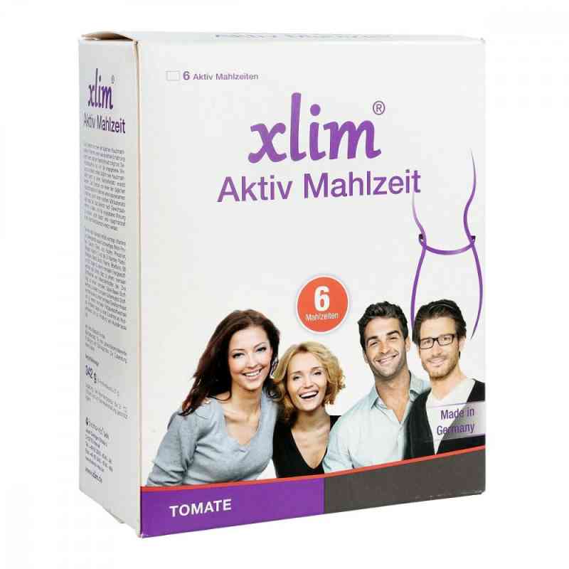 Xlim Aktiv Mahlzeit proszek o smaku pomidorowym 6X57 g od biomo-vital GmbH PZN 10759252