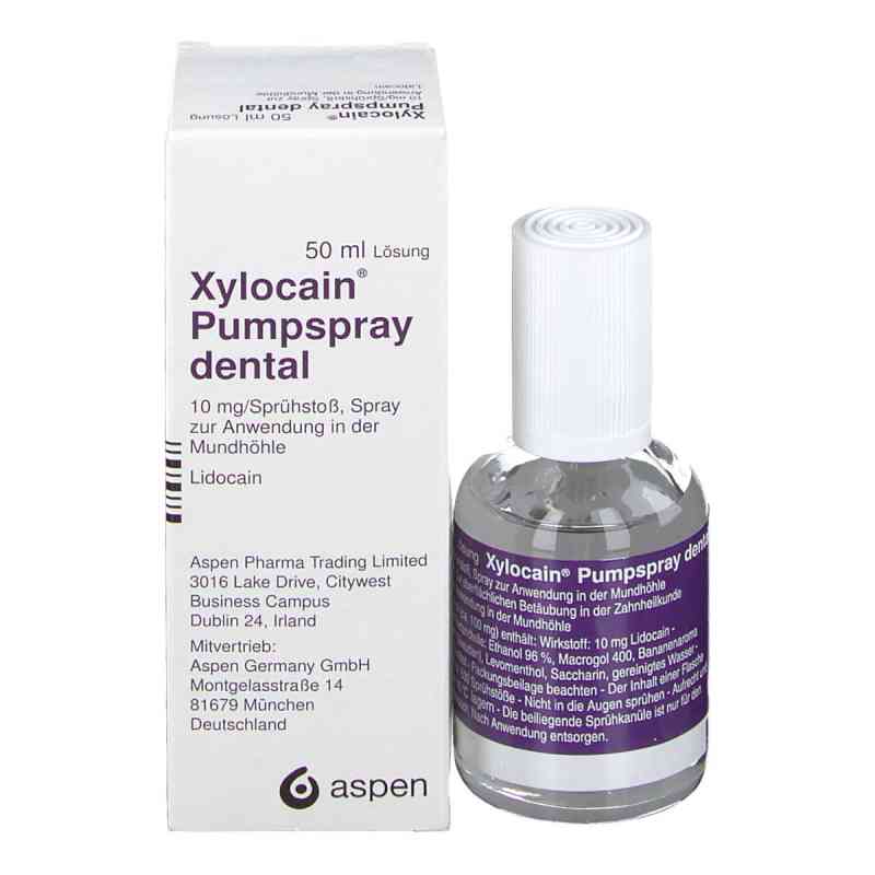 Xylocain spray stomatologiczny 50 ml od Aspen Germany GmbH PZN 03839499