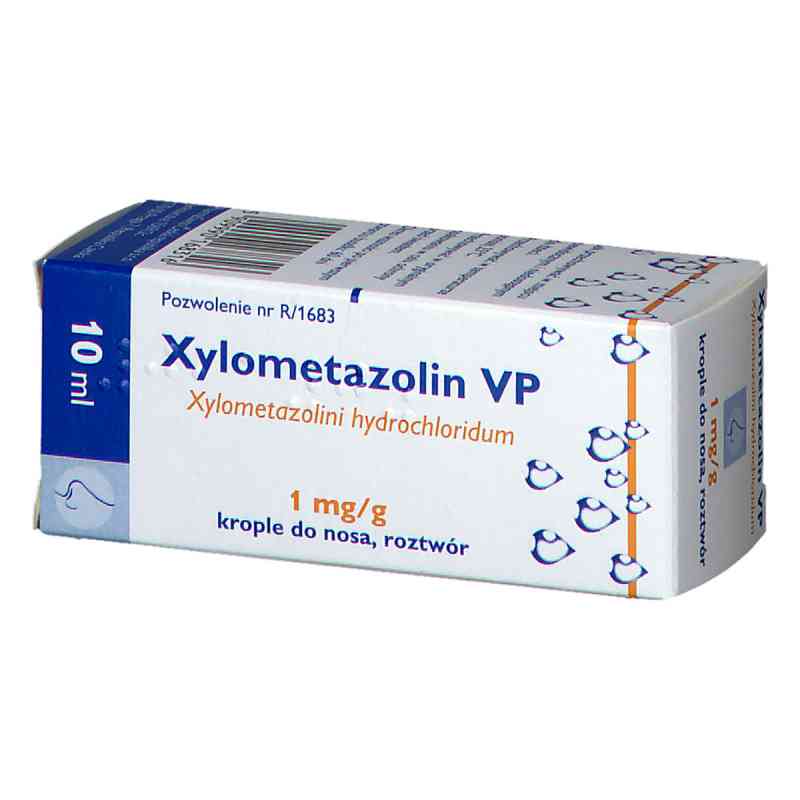 Xylometazolin VP krople do nosa 10 ml od ICN POLFA RZESZÓW S.A. PZN 08300219
