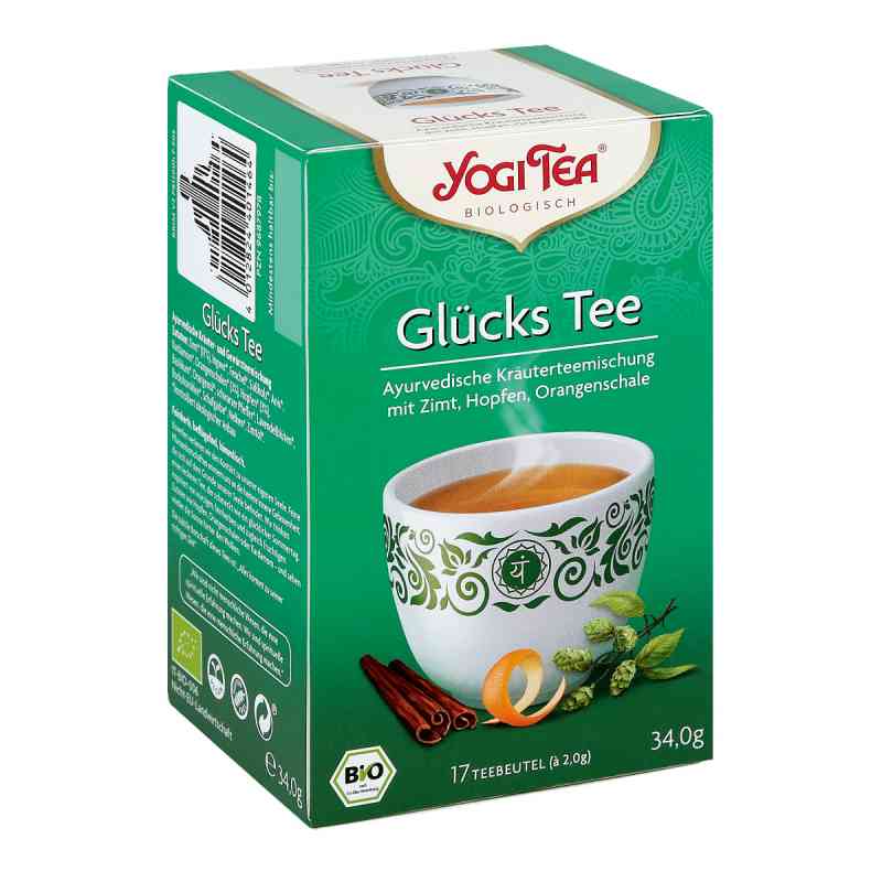 Yogi Tea Glückstee Bio Filterbeutel 17X1.8 g od YOGI TEA GmbH PZN 09687978