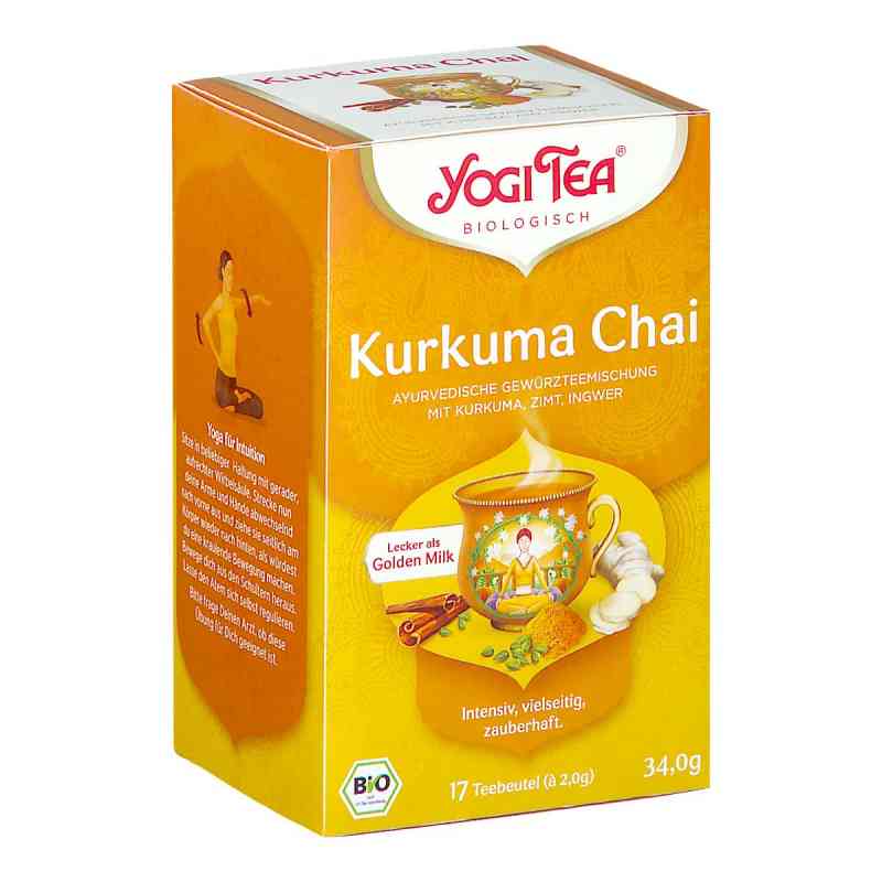 Yogi Tea Kurkuma Chai Bio Teebeutel 17X2.0 g od YOGI TEA GmbH PZN 13416481