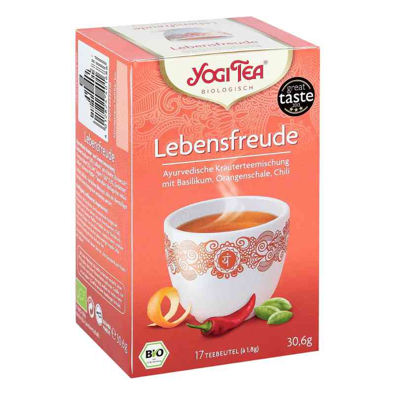 Yogi Tea Lebensfreude Bio 17X1.8 g od YOGI TEA GmbH PZN 09688038