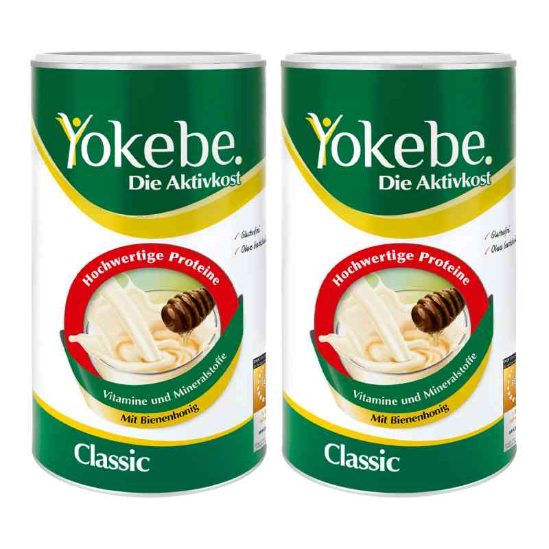 Yokebe Classic koktajl na odchudzanie w proszku dwupak 2x500 g od  PZN 08130062