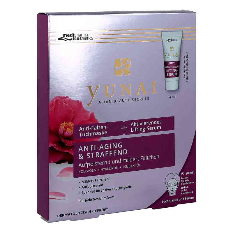Yunai Anti-falten-maske 25g+aktiv.lifting-ser.4ml 1 op. od Dr. Theiss Naturwaren GmbH PZN 14416968