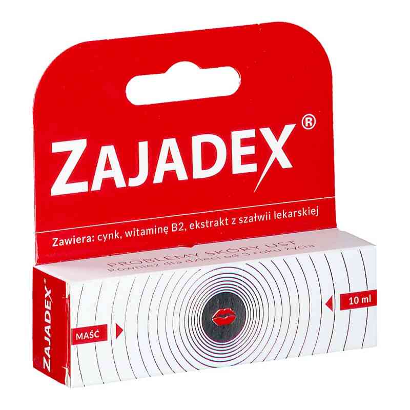 ZAJADEX Maść na zajady i problemy skóry ust 10 ml od SEW-MED MEDICAL PZN 08302655