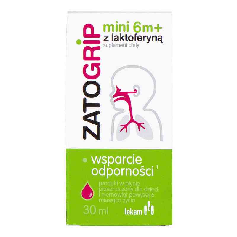 Zatogrip Mini z laktoferyną 6 m+ płyn 30 ml od PRZEDSIĘBIORSTWO FARMACEUTYCZNE LEK-AM SP. Z O.O. PZN 08305724