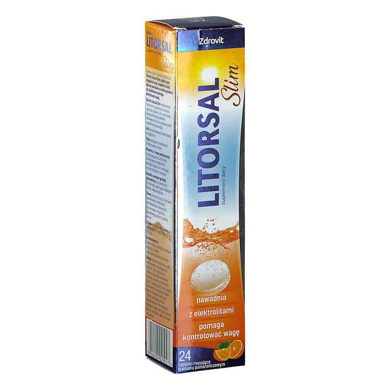 Zdrovit Litorsal Slim tabletki musujące 24  od NP PHARMA SP. Z O.O. PZN 08304261