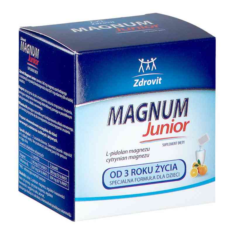 Zdrovit Magnum Junior saszetki 20  od NATUR PRODUKT PHARMA SP. Z O.O. PZN 08302797