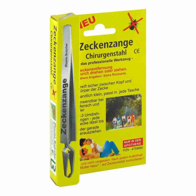 Zeckenzange Chirurgenstahl 1 szt. od Pharma Brutscher PZN 04759880