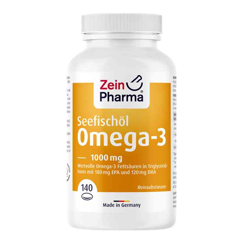 Zein Pharma Omega-3 1000 mg kapsułki 140 szt. od Zein Pharma - Germany GmbH PZN 13721801